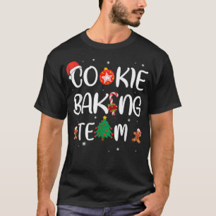 Cookie Baking Team Tester Gingerbread Christmas T  T-Shirt