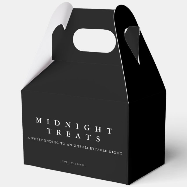 Cookie Box - Midnight Treats, Black (Front)