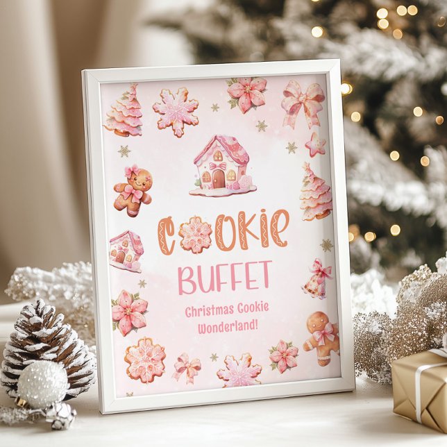 Cookie buffet Little Cookie Christmas Birthday Poster (Creator Uploaded)