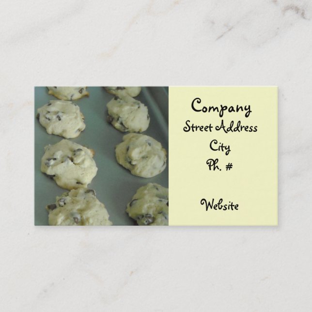 Cookie Company Business Card (Front)