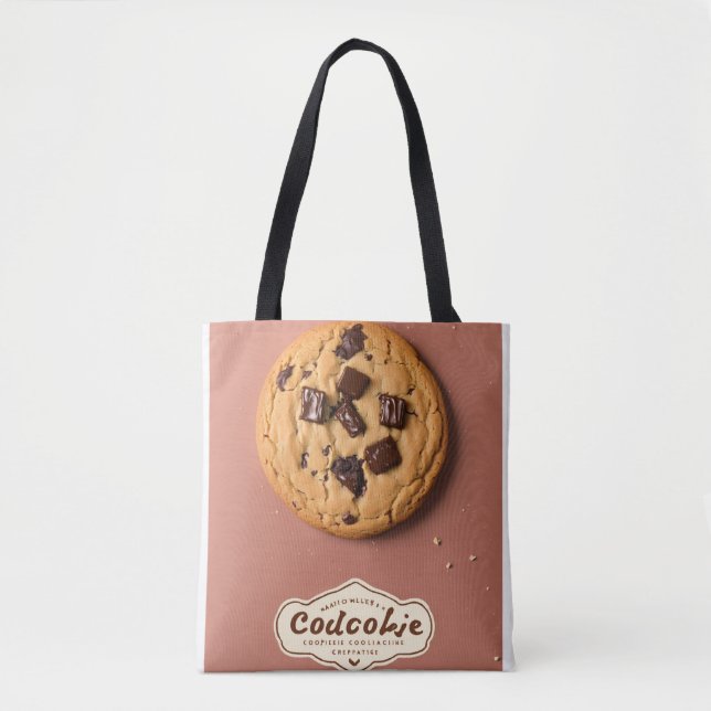 "Cookie Company Logo Design Bag - Sweet Treat Bran (Front)