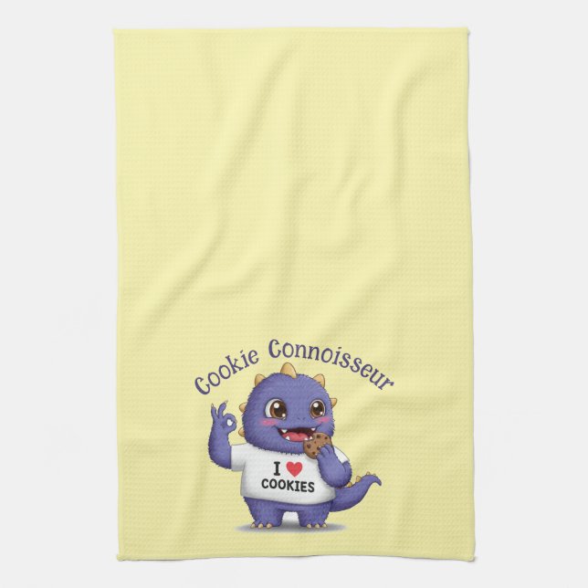 Cookie Connoisseur Tea Towel (Vertical)