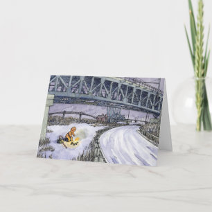 "Cookie Crumbles" Christmas Card