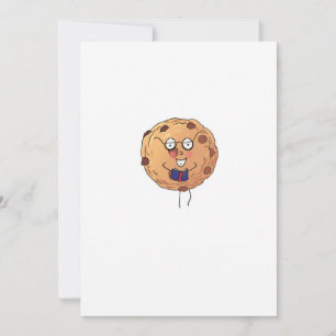 Cookie, cute food theme invitation
