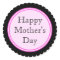 Cookie Cutter Hot Pink Mother's Day Stickers