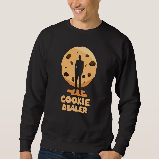 Cookie Dealer Chocolate Chip Baking Sweatshirt (Front)