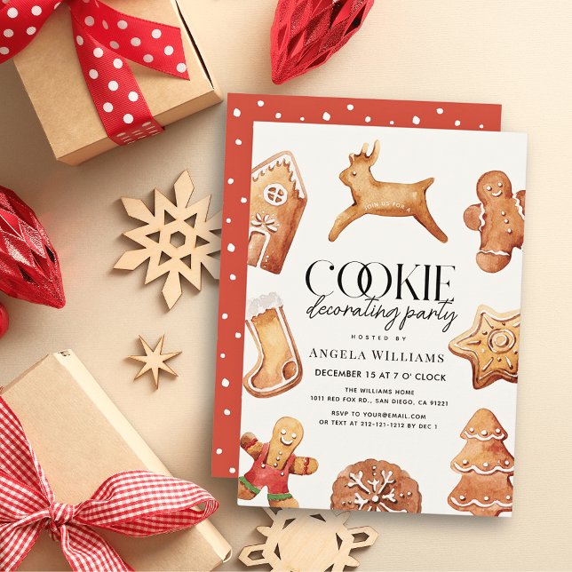 Cookie Decorating Party Invitation (Creator Uploaded)