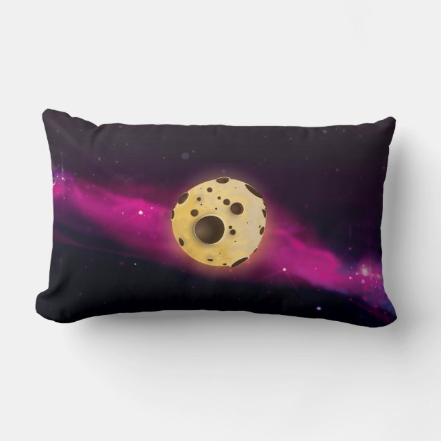 Cookie Dough Astroid Lumbar Cushion (Front)