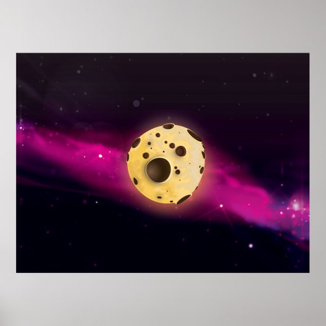 Cookie Dough Astroid Poster (Front)