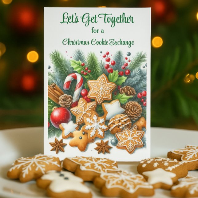 Cookie Exchange Christmas  Invitation (Creator Uploaded)