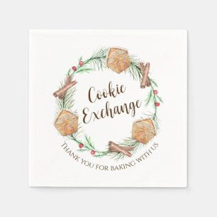 Cookie Exchange Holiday Party Napkin