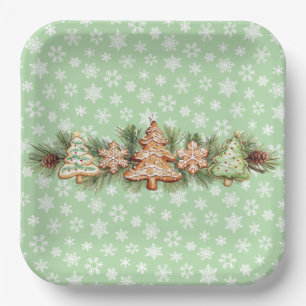 Cookie Exchange Paper Plate