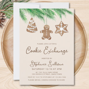 Cookie Exchange Party Invitation