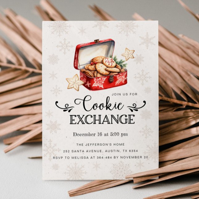 Cookie Exchange Party Invitation, Cookie Swap Invitation (Creator Uploaded)