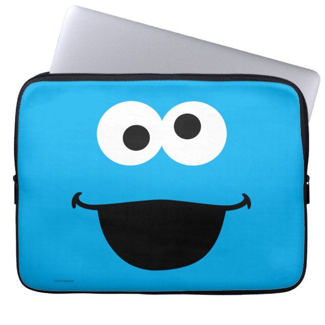 Cookie Face Art Laptop Sleeve (Front)