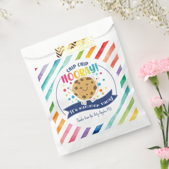  cookie favor gift summer vacay favour bags (Sealed)