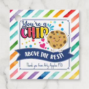 cookie favor gift you're the best favour tags