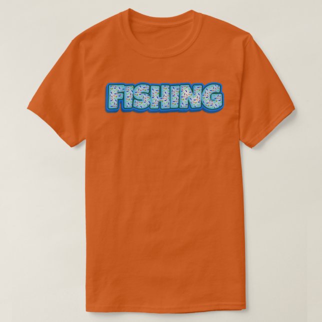 Cookie Fishing Baker Cookies Lover Baking Fisherma T-Shirt (Design Front)