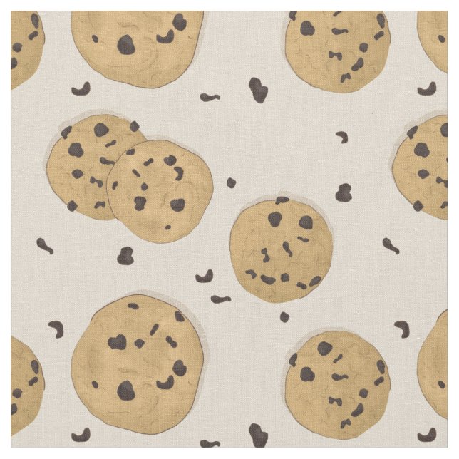 Cookie food fabric (Close Up)