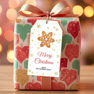 Cookie Gift Tags Christmas Party Favour
