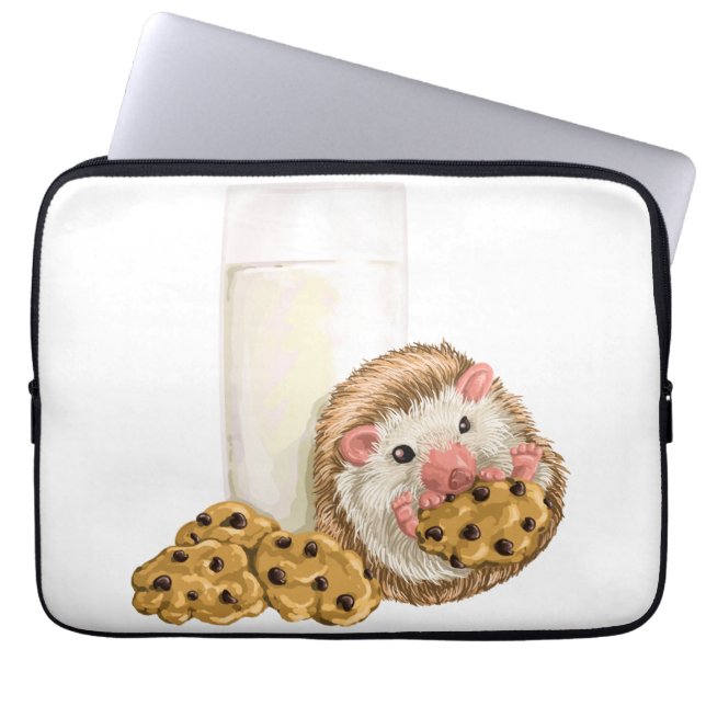Cookie Hog Laptop Sleeve (Front)