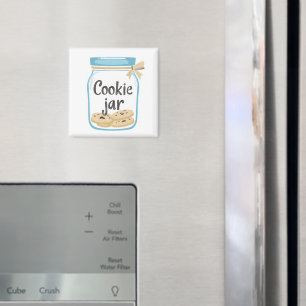 Cookie Jar Food Cute Magnet