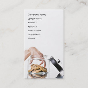 Cookie Jar Profile Card - Two--sided