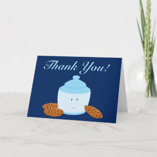 Cookie jar thank you card