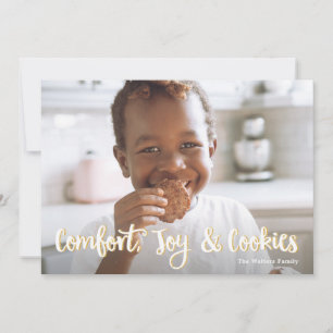 Cookie Joy Christmas Holiday Card