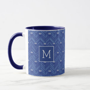 Cookie Monster   80's Throwback Pattern Mug
