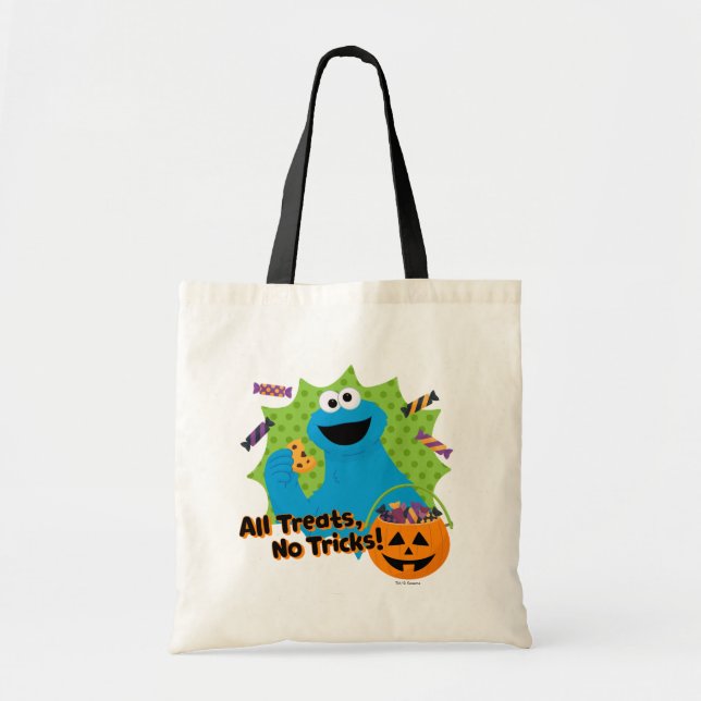 Cookie Monster | All Treats, No Tricks! Tote Bag (Front)