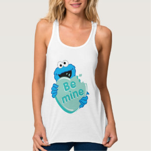 Cookie Monster "Be Mine" Valentine's Heart Candy Singlet