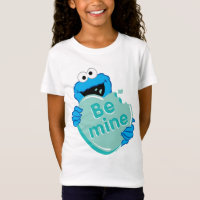 Cookie Monster "Be Mine" Valentine's Heart Candy