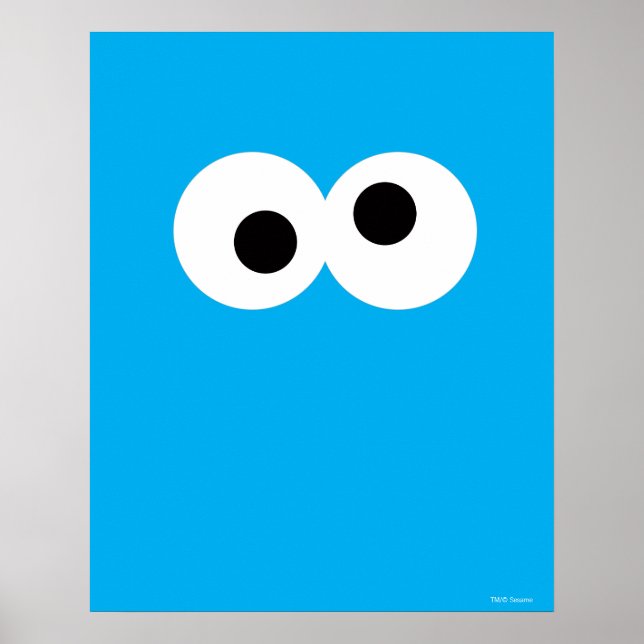 Cookie Monster Big Face Poster (Front)