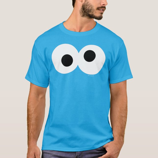 Cookie Monster Big Face T-Shirt (Front)