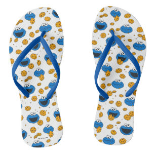 Cookie Monster   C is for Cookie Pattern Jandals