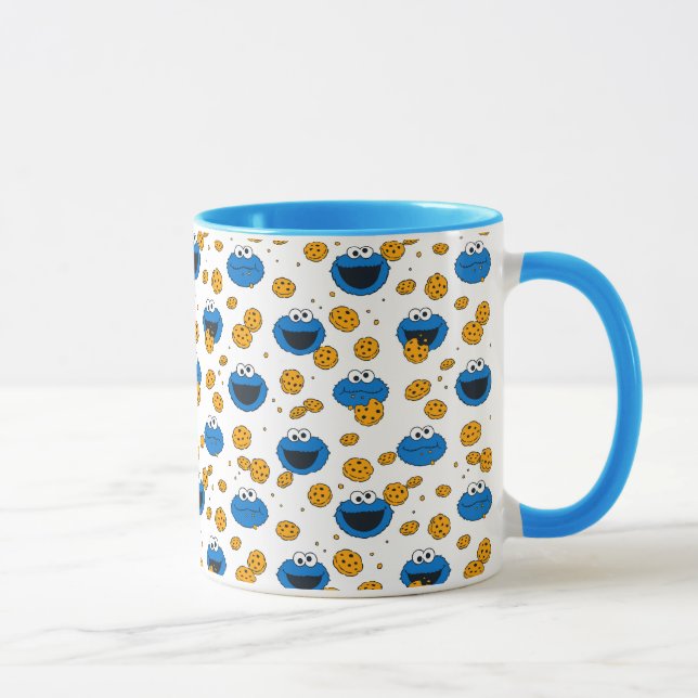 Cookie Monster | C is for Cookie Pattern Mug (Right)