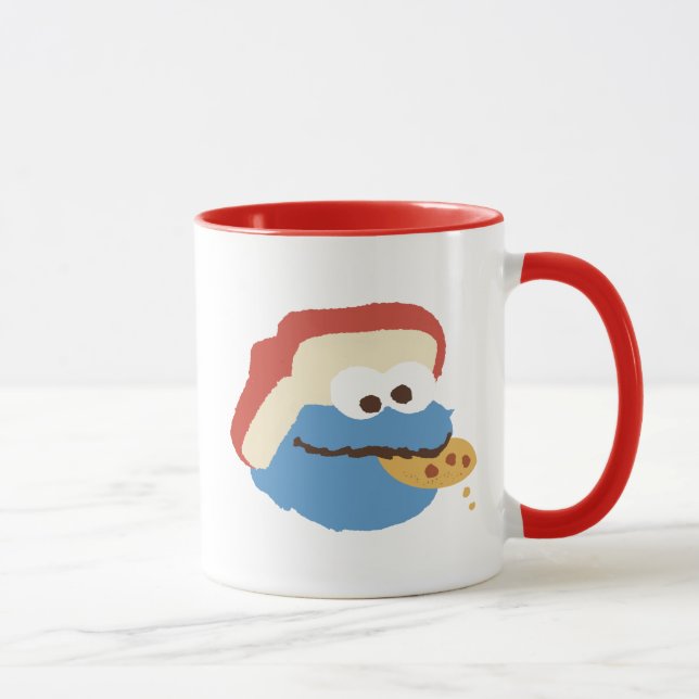 Cookie Monster Camp Cookies Mug (Right)