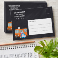 Cookie Monster Chalkboard Food Truck Birthday