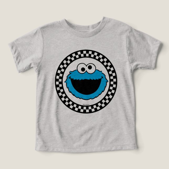 Cookie Monster Chequered (Design Front)