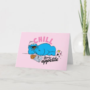 Cookie Monster   Chill Bon Appetite Holiday Card