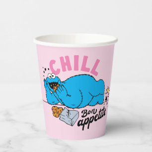 Cookie Monster   Chill Bon Appetite Paper Cups
