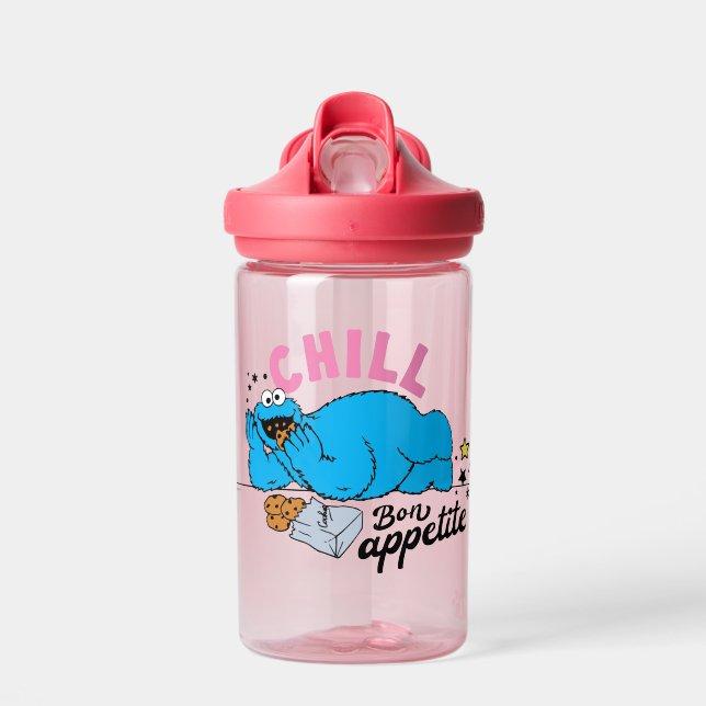 Cookie Monster | Chill Bon Appetite Water Bottle (Front)