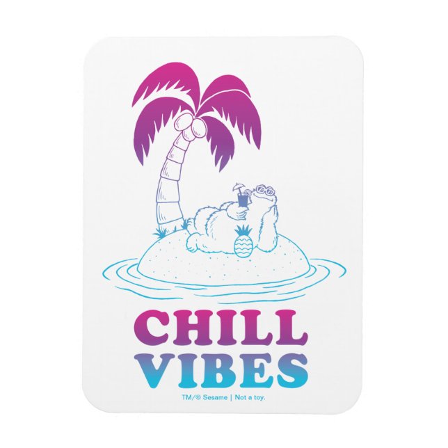 Cookie Monster | Chill Vibes Magnet (Vertical)