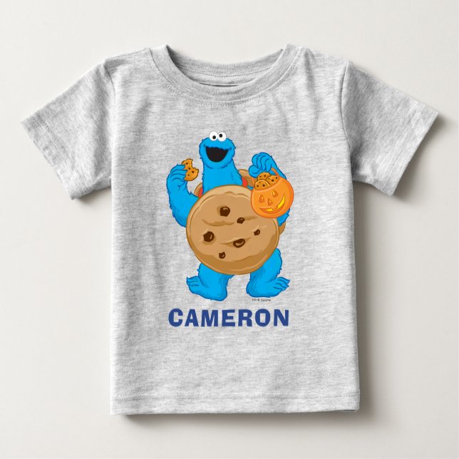 Cookie Monster | Cookie Costume Baby T-Shirt (Front)