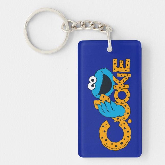 Cookie Monster | Cookie! Key Ring (Front)