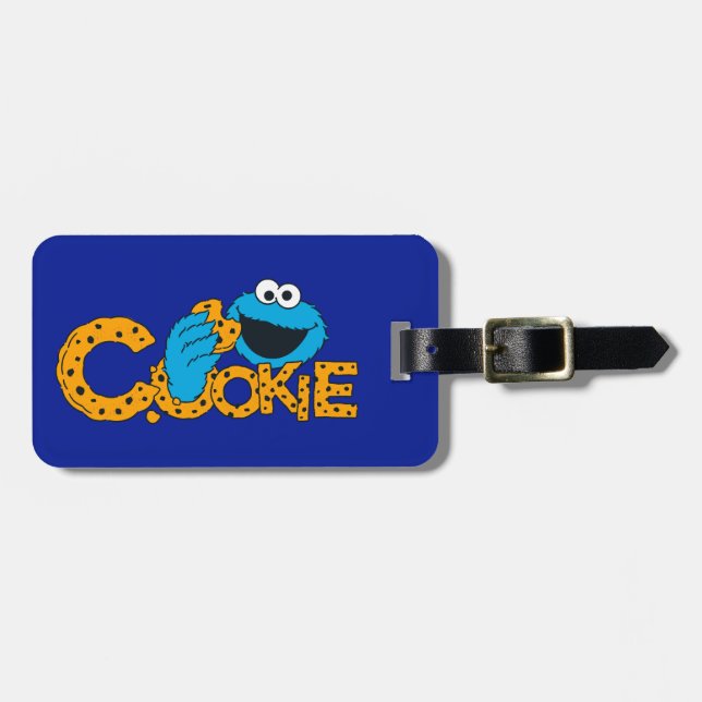 Cookie Monster | Cookie! Luggage Tag (Front Horizontal)