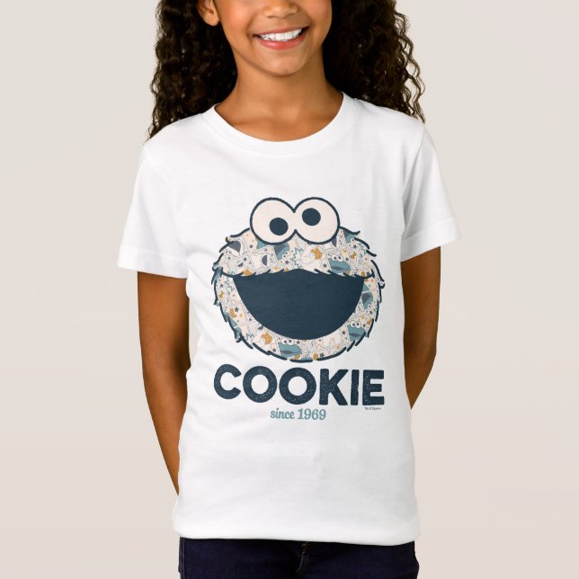 Cookie Monster | Cookie Since 1969 T-Shirt (Front)