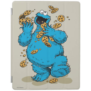 Cookie Monster Crazy Cookies iPad Smart Cover