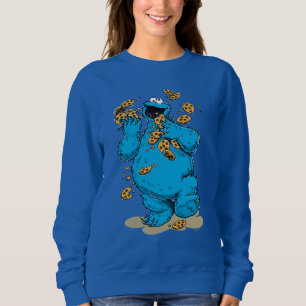 Cookie Monster Crazy Cookies Sweatshirt